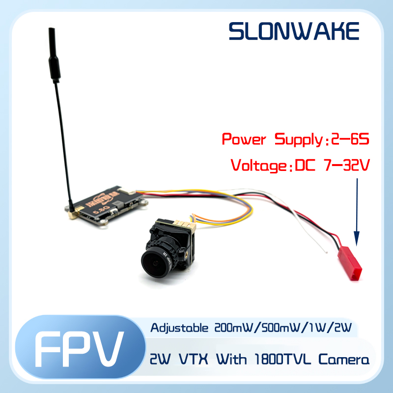 Émetteur VTX SLONWAKE 5.8G 56C - Drone Frame avis et prix