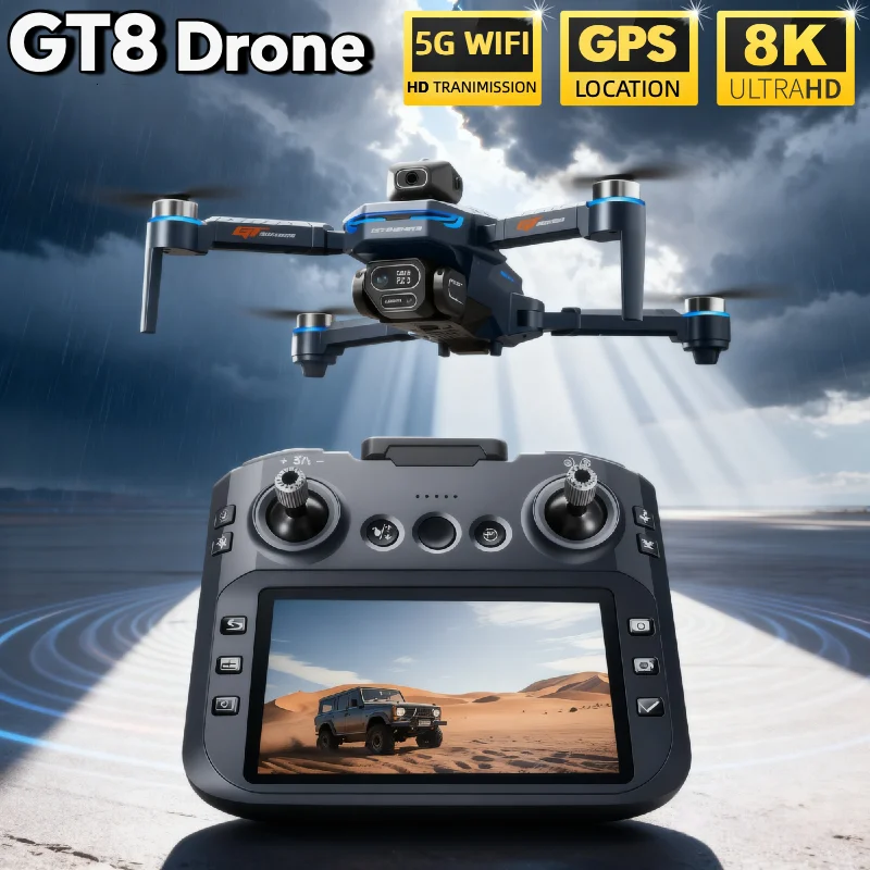 Chaud pour LSRC GT8 Drone 4K p - Jjrc Drone X12 avis et prix