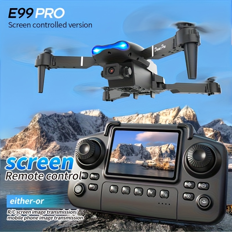 Drone pliable E99 PRO MAX avec - Drone Propeller Guard avis et prix